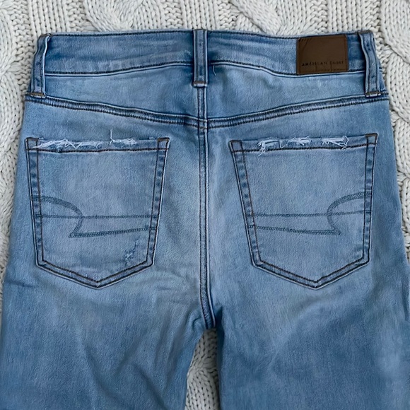 👖2 for $30👖 American Eagle Size 6 (Short) Next Level Stretch Hi-Rise Jeggings - Picture 5 of 7